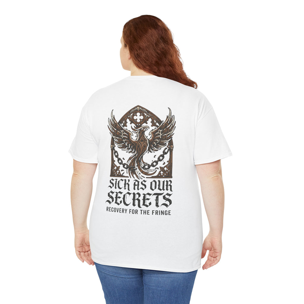 T-Shirt — "Sick As Our Secrets" Phoenix Recovery Graphic Tee