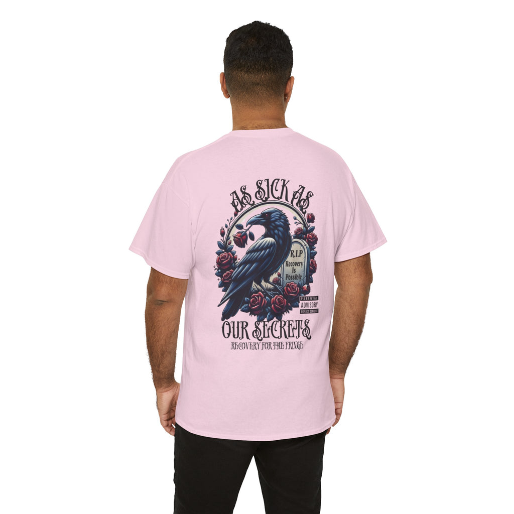 T-Shirt — “As Sick As Our Secrets” Raven & Roses Graphic Tee