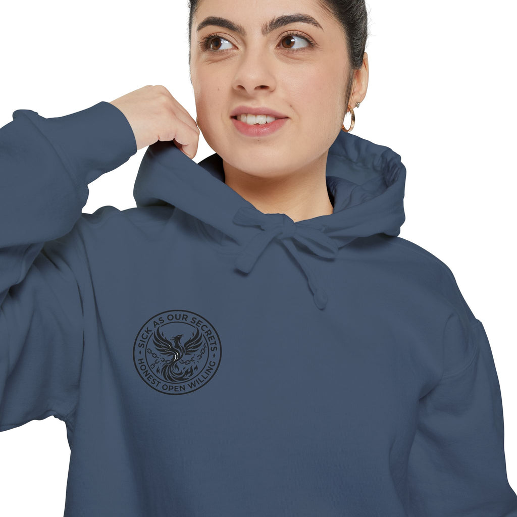 SAOS Rising Phoenix logo -- Recovery Pullover