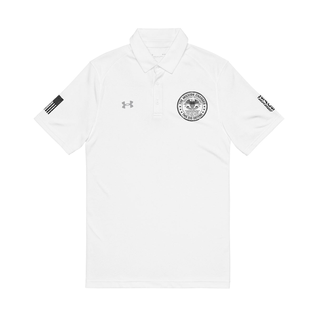 Embroidered Veteran Recovery — Under Armour Men's Performance Polo with Circular Crest