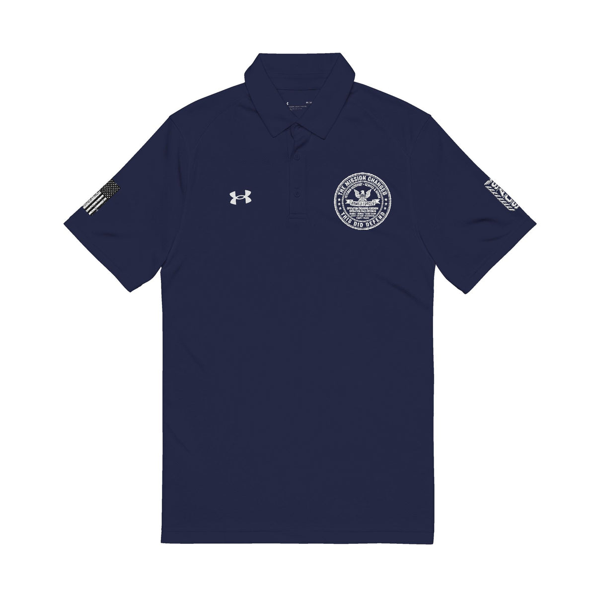 Veteran Recovery Polo Shirt — Tactical Seal Logo Performance Polo