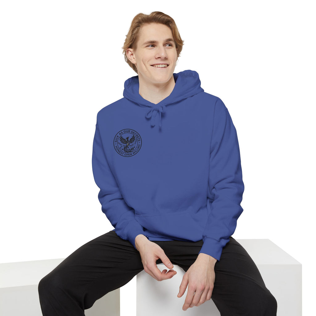 SAOS Rising Phoenix logo -- Recovery Pullover