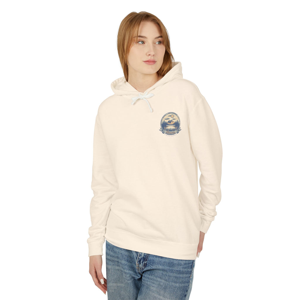 Hoodie — 'Recovery' Mountain Sunrise Graphic Hoodie