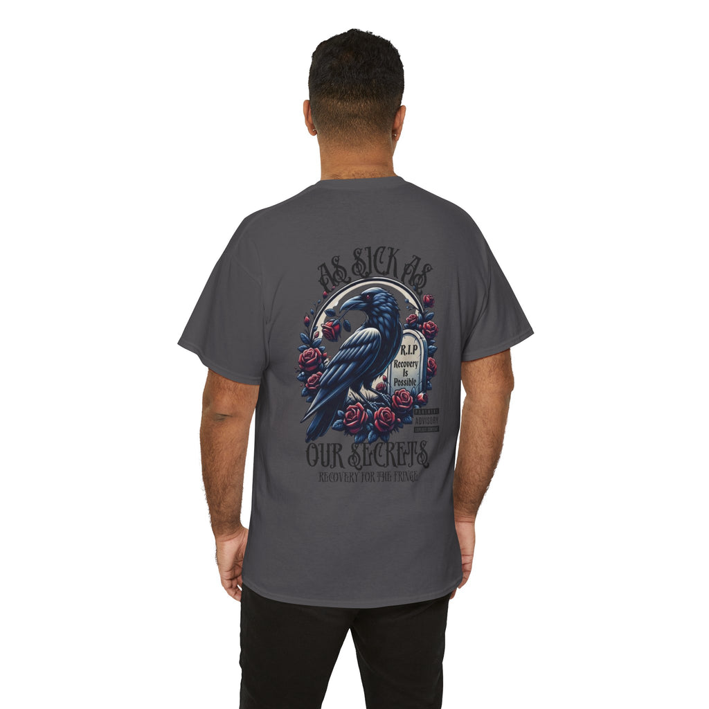 T-Shirt — “As Sick As Our Secrets” Raven & Roses Graphic Tee