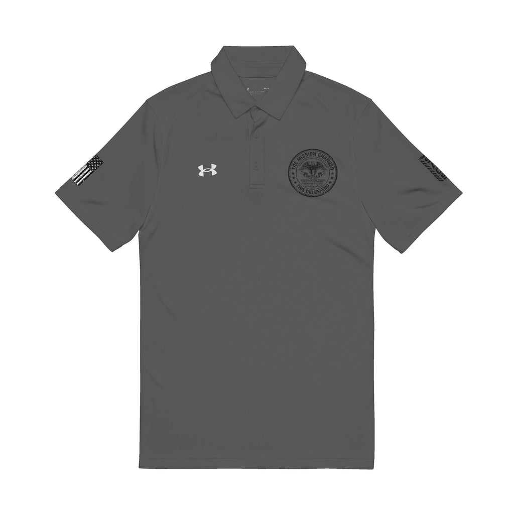 Embroidered Veteran Recovery — Under Armour Men's Performance Polo with Circular Crest