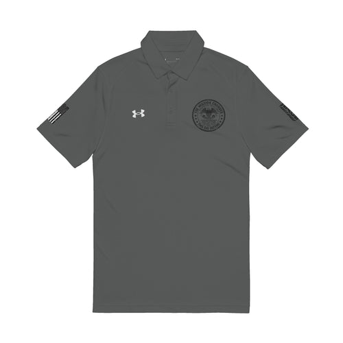 Embroidered Veteran Recovery — Under Armour Men's Performance Polo with Circular Crest
