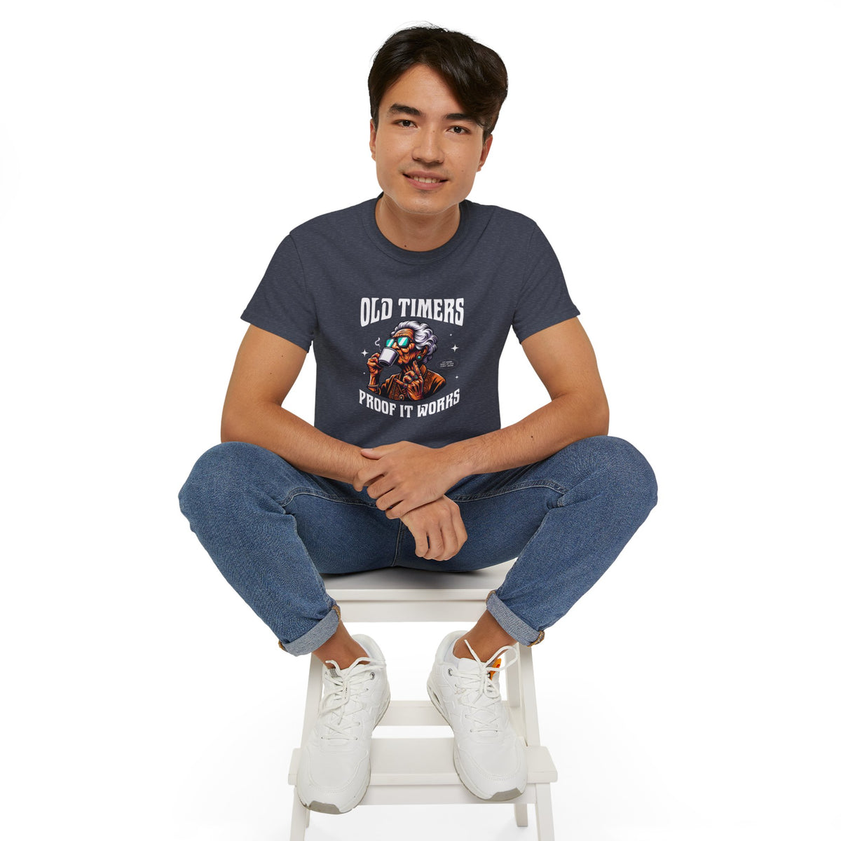 Old Timers "Proof It Works" Graphic Tee — Recovery Rocks