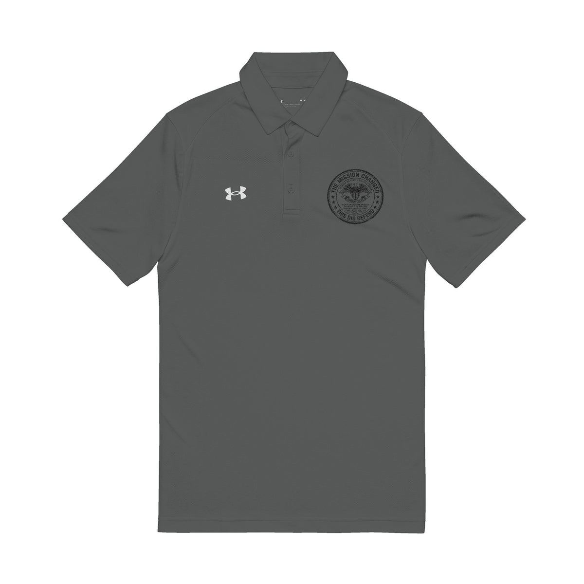 Embroidered Veterans Recovery Polo — Men's Performance Golf Shirt