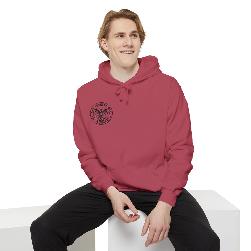 SAOS Rising Phoenix logo -- Recovery Pullover