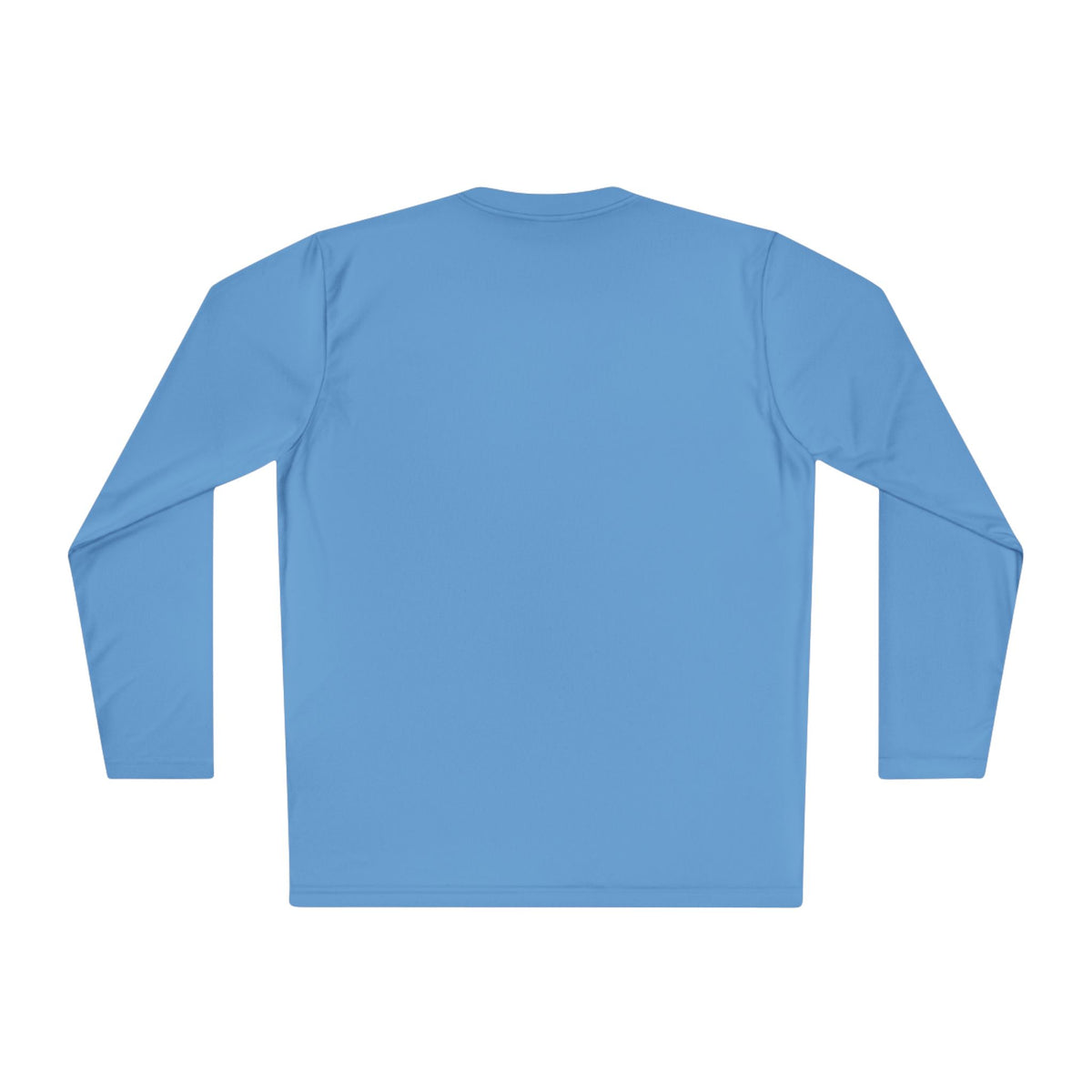 Long Sleeve Tee — Minimal Floral Crest Chest Graphic