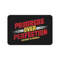 Progress Over Perfection Desk Mat — ‘Recovery Is Possible’ Motivational Mouse Pad