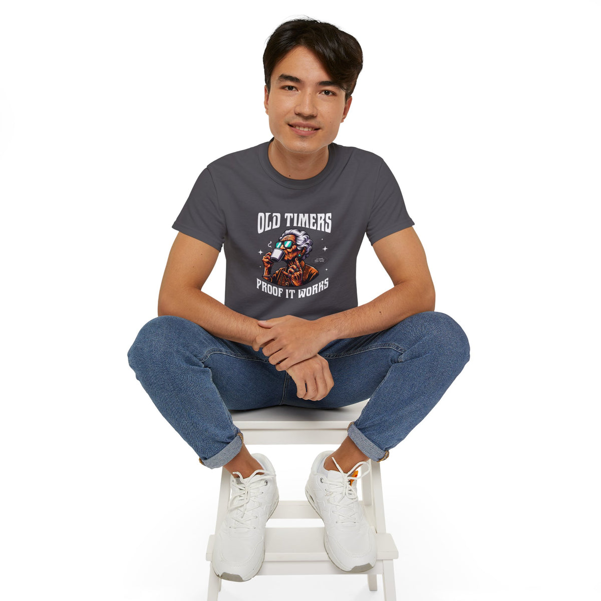 Old Timers "Proof It Works" Graphic Tee — Recovery Rocks