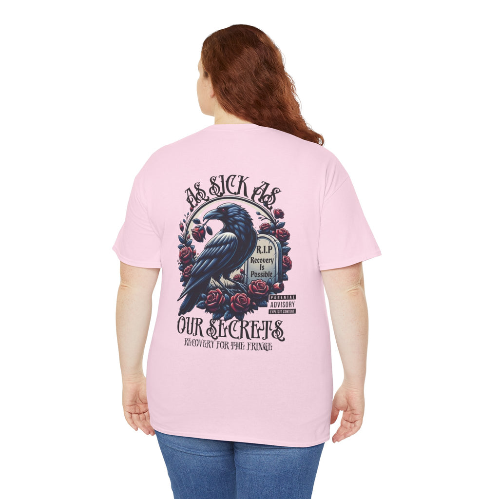 T-Shirt — “As Sick As Our Secrets” Raven & Roses Graphic Tee