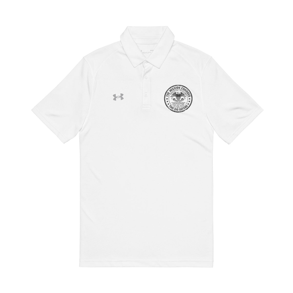 Embroidered Veterans Recovery Polo — Men's Performance Golf Shirt