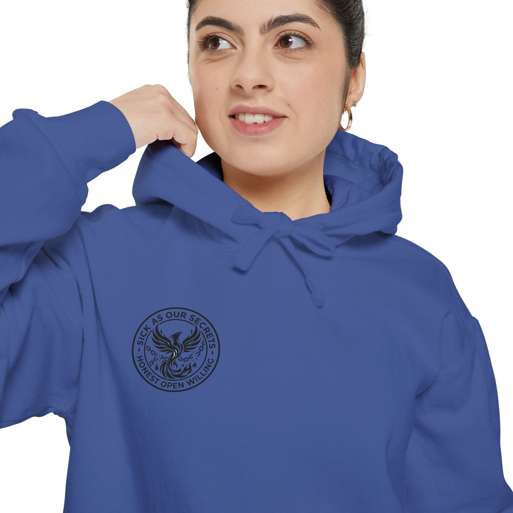 SAOS Rising Phoenix logo -- Recovery Pullover
