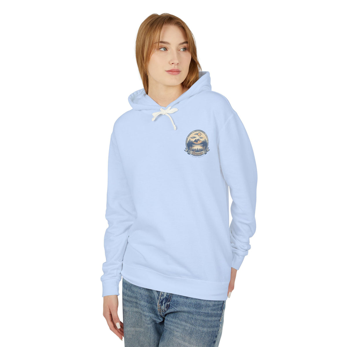 Hoodie — 'Recovery' Mountain Sunrise Graphic Hoodie