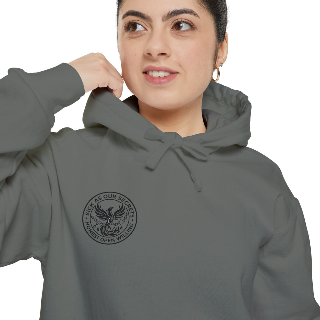 SAOS Rising Phoenix logo -- Recovery Pullover