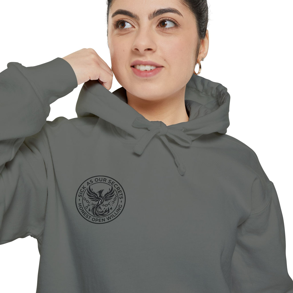 SAOS Rising Phoenix logo -- Recovery Pullover
