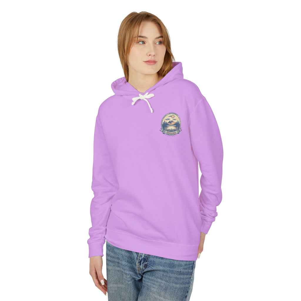 Hoodie — 'Recovery' Mountain Sunrise Graphic Hoodie