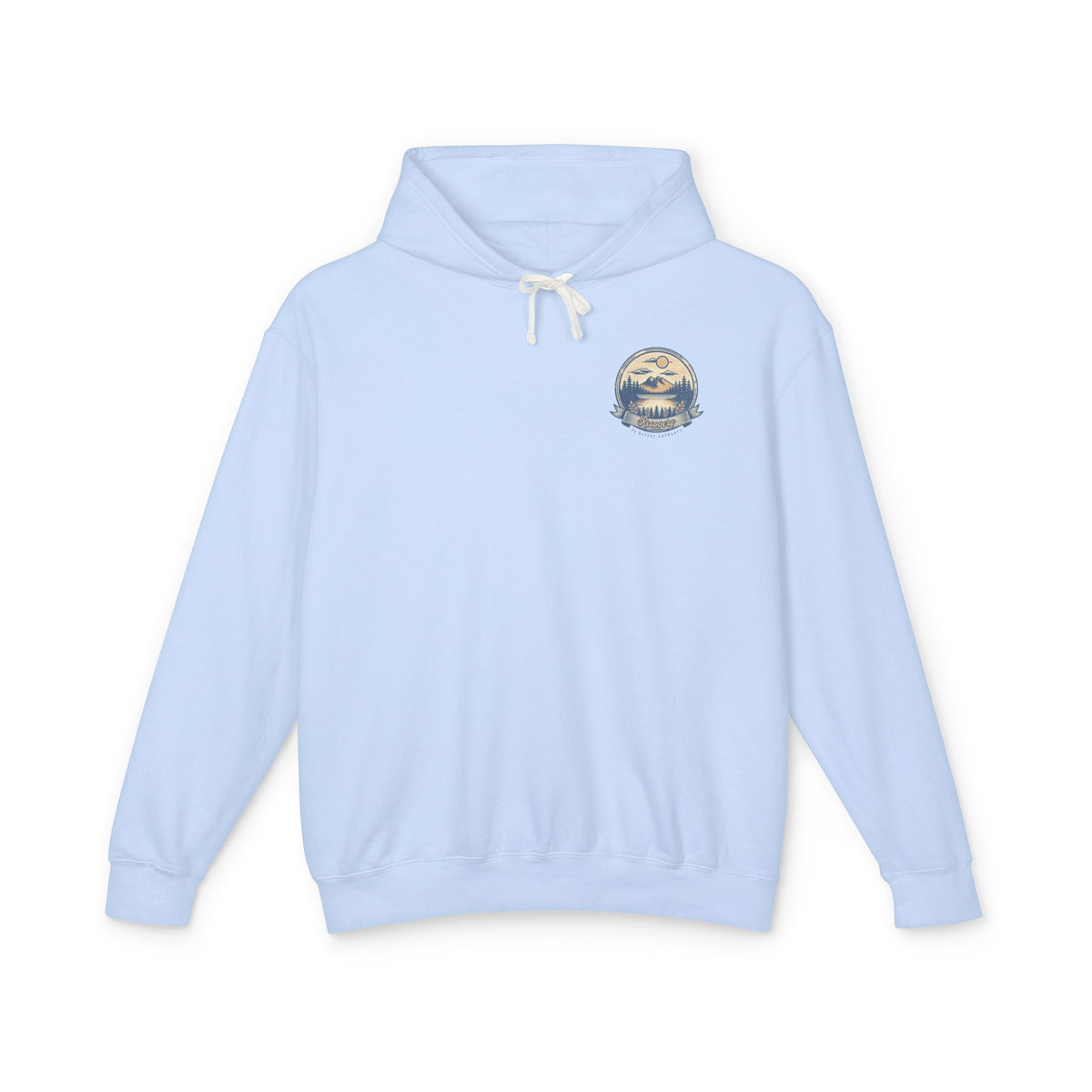Hoodie — 'Recovery' Mountain Sunrise Graphic Hoodie