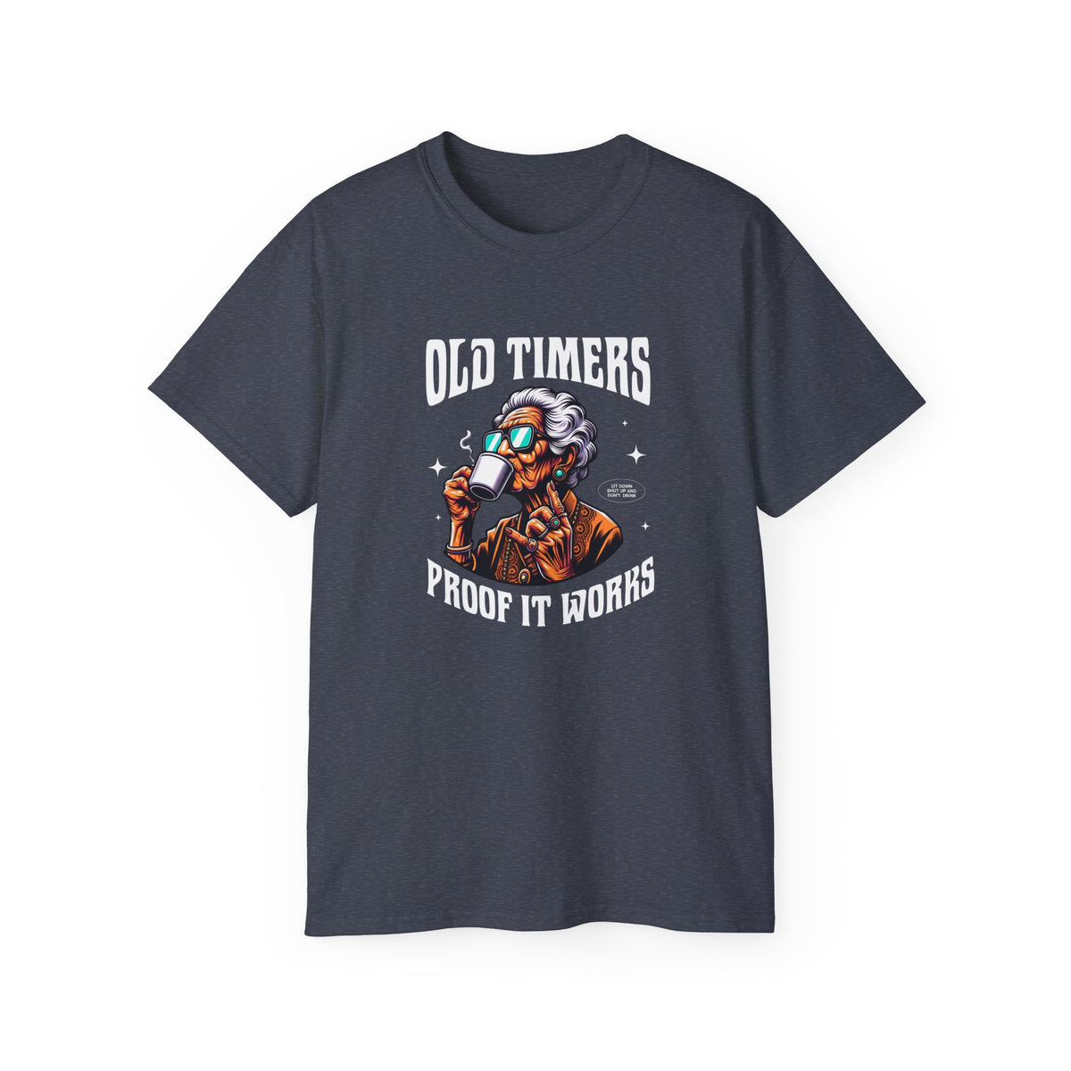Old Timers "Proof It Works" Graphic Tee — Recovery Rocks