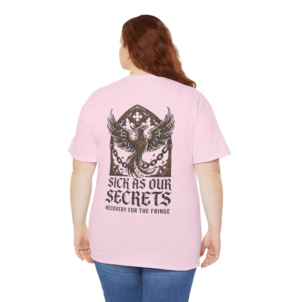 T-Shirt — "Sick As Our Secrets" Phoenix Recovery Graphic Tee