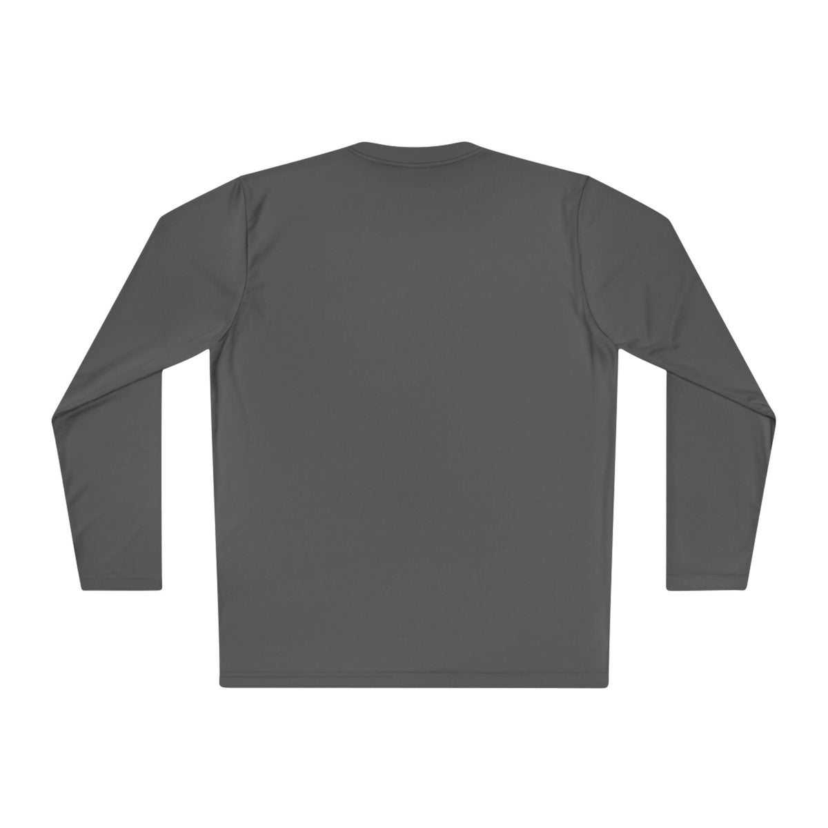 Long Sleeve Tee — Minimal Floral Crest Chest Graphic
