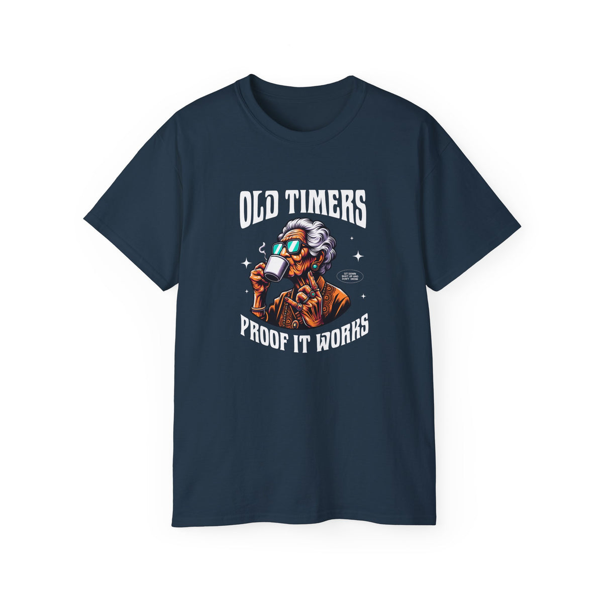 Old Timers "Proof It Works" Graphic Tee — Recovery Rocks