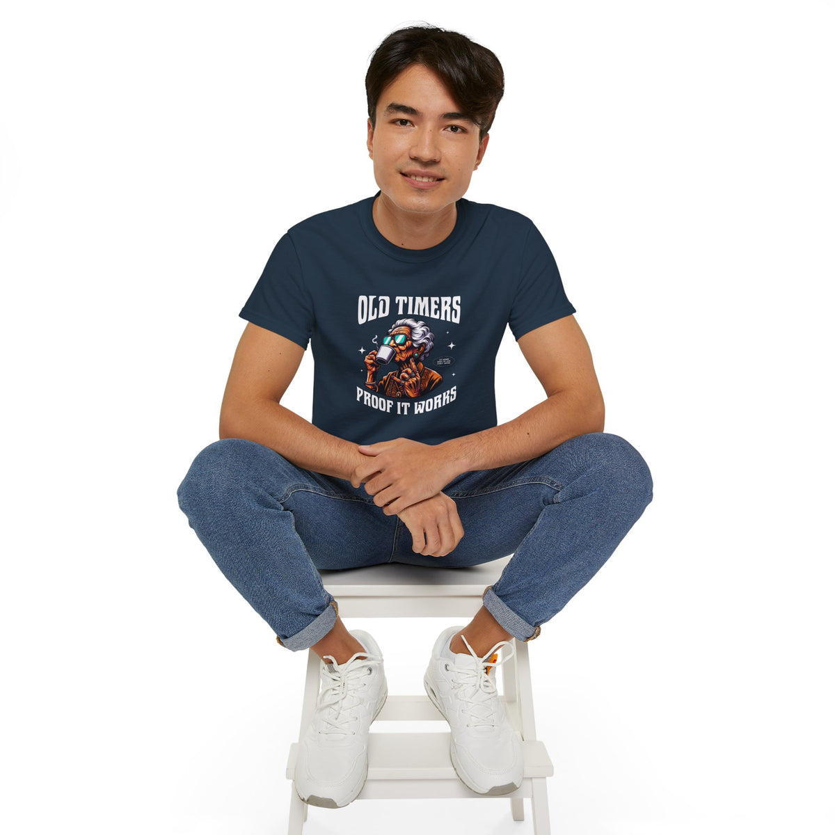Old Timers "Proof It Works" Graphic Tee — Recovery Rocks