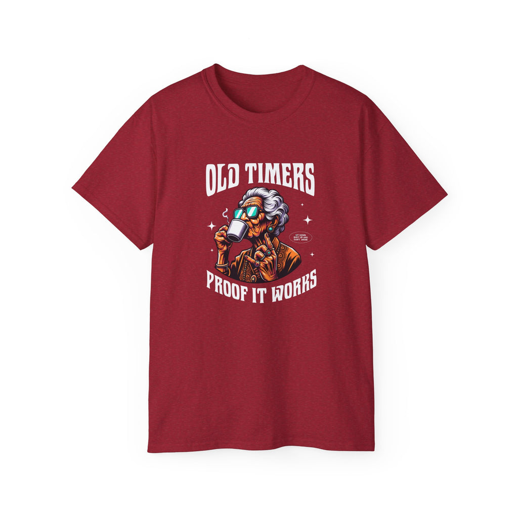 Old Timers "Proof It Works" Graphic Tee — Recovery Rocks