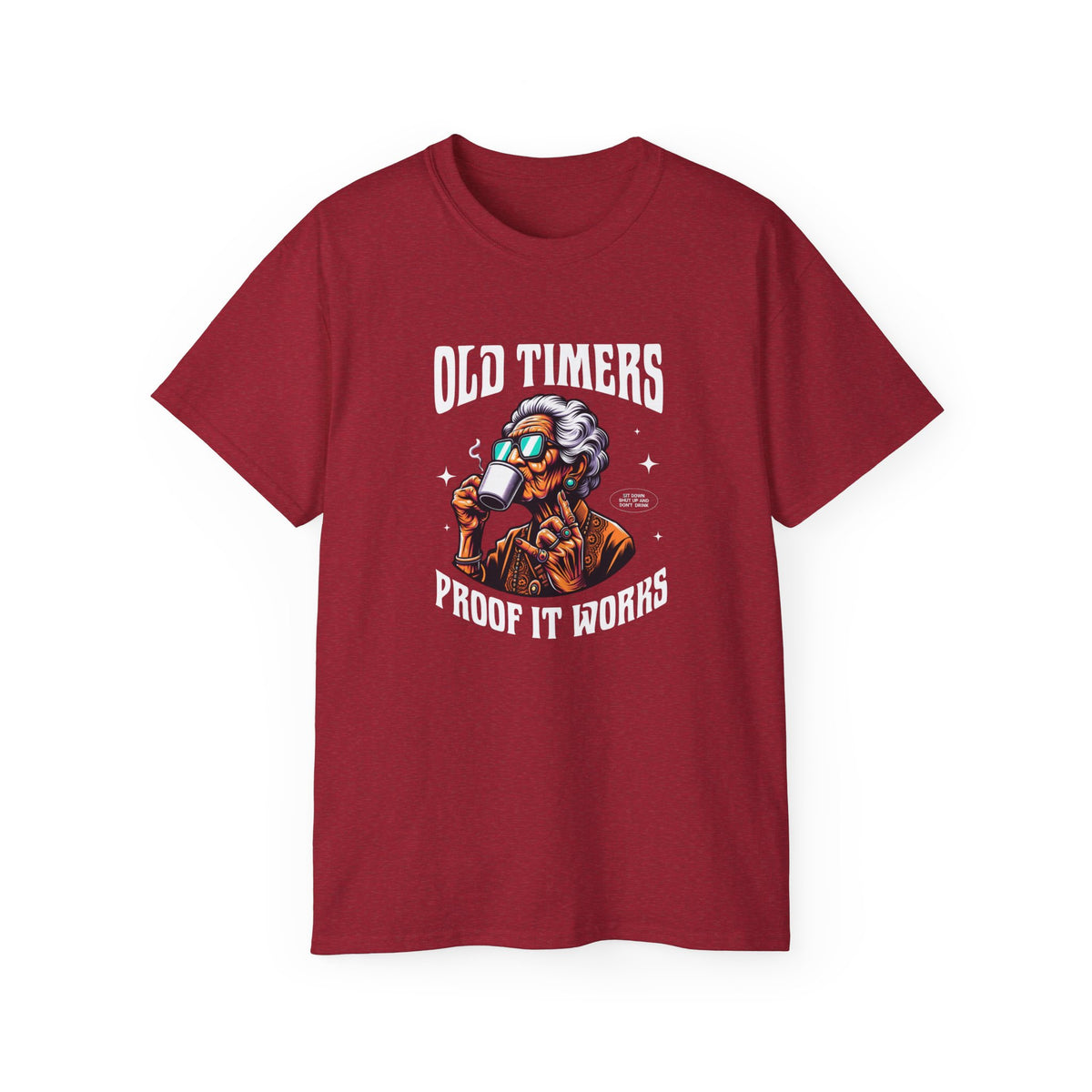 Old Timers "Proof It Works" Graphic Tee — Recovery Rocks