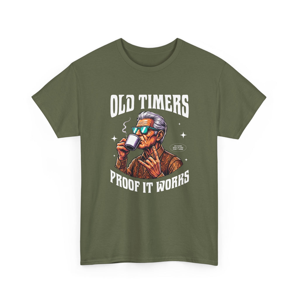 Old Timers Tee - 'Proof It Works' Recovery T-Shirt