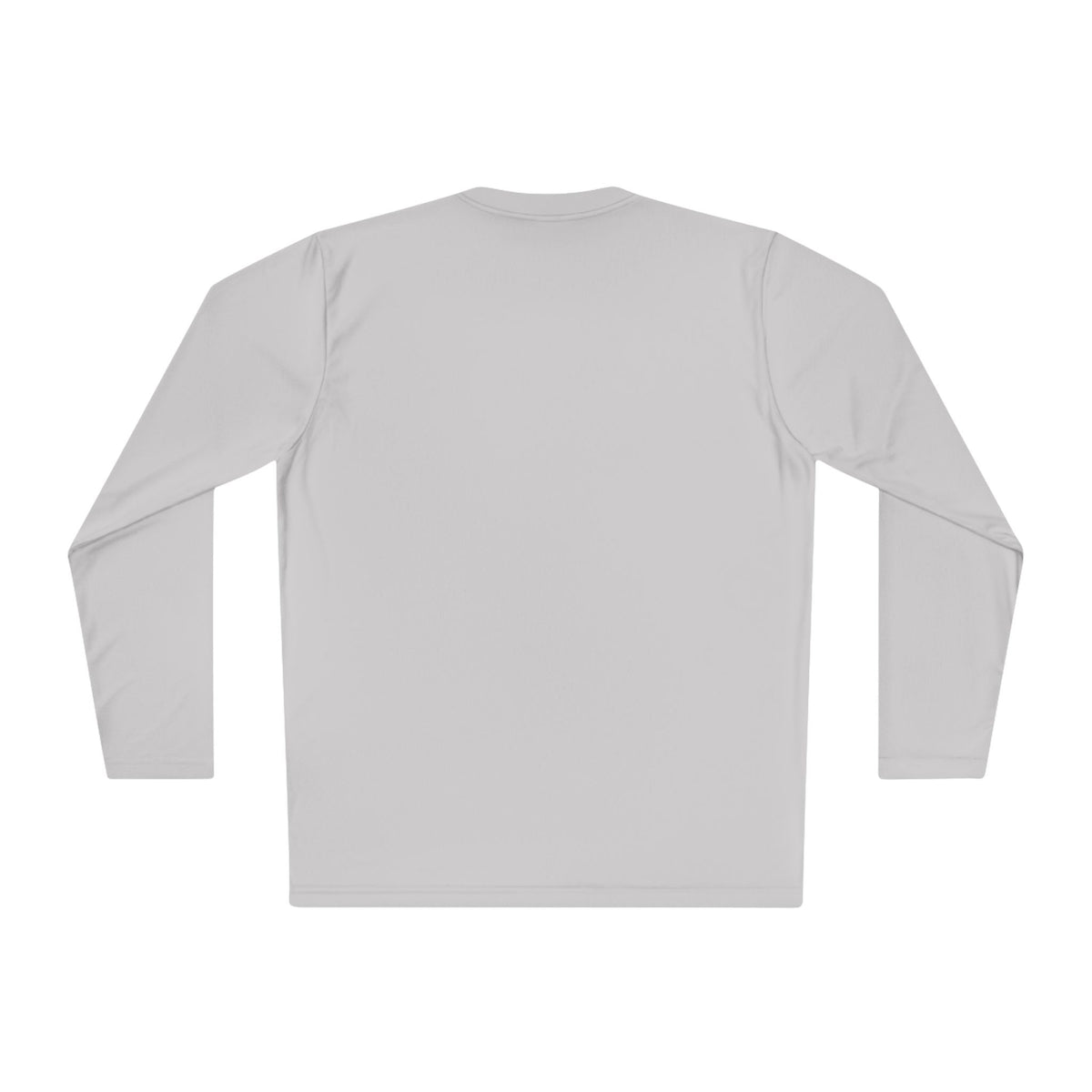 Long Sleeve Tee — Minimal Floral Crest Chest Graphic