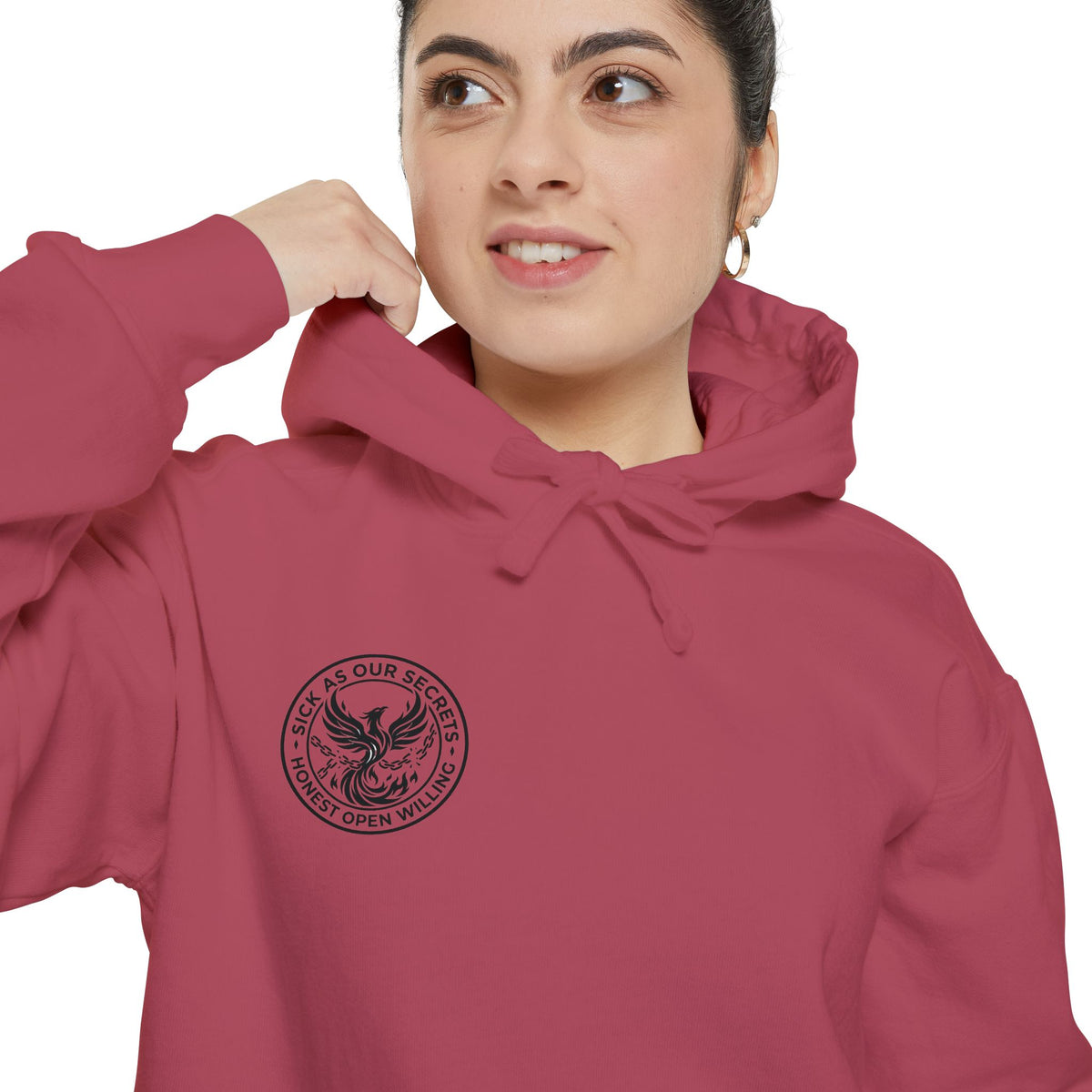 SAOS Rising Phoenix logo -- Recovery Pullover