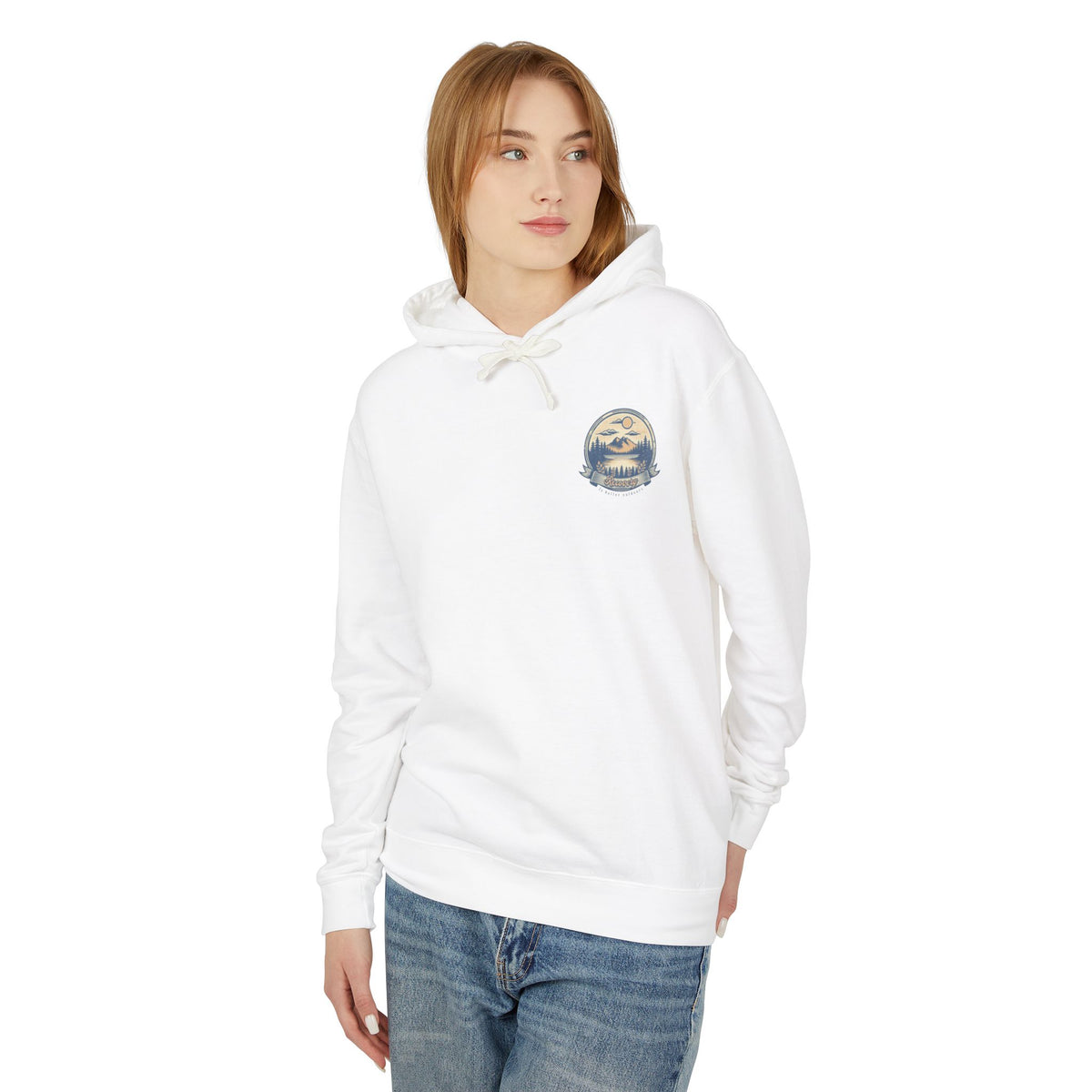 Hoodie — 'Recovery' Mountain Sunrise Graphic Hoodie