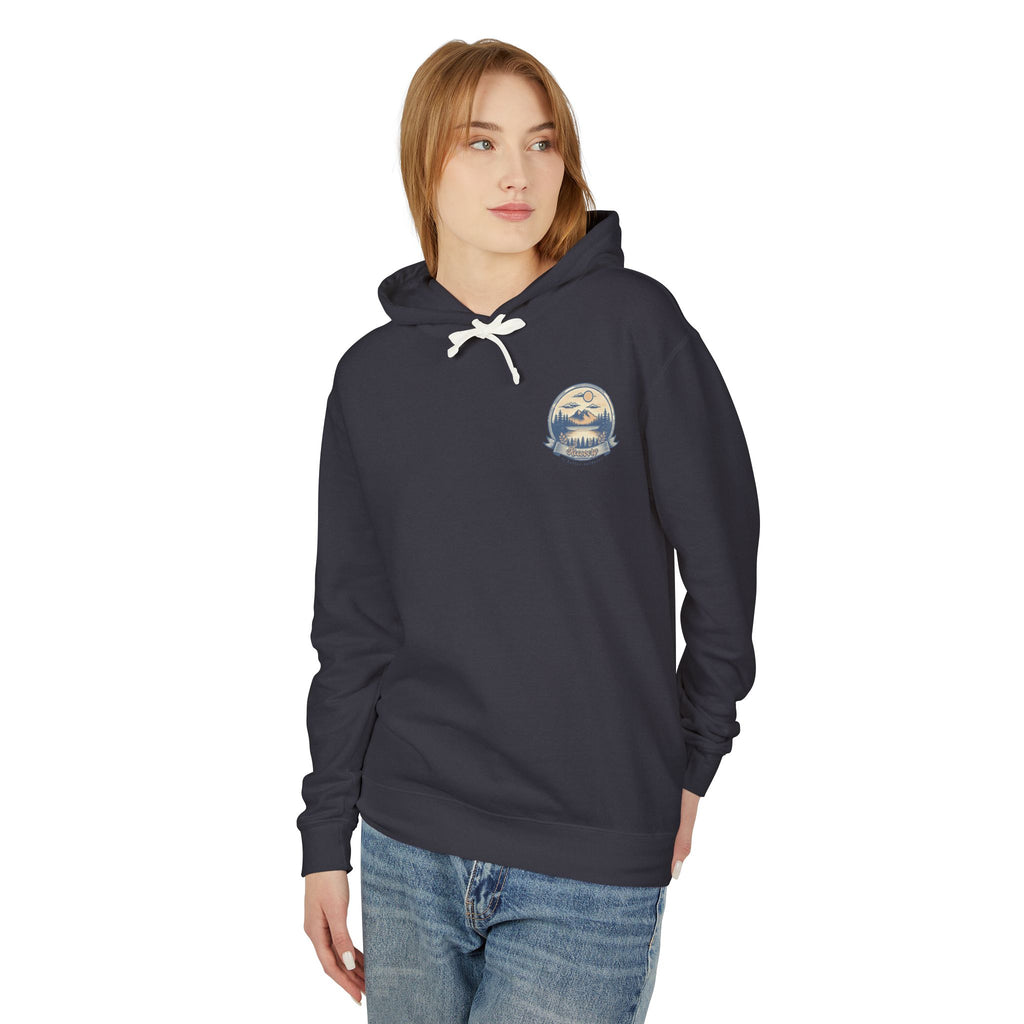 Hoodie — 'Recovery' Mountain Sunrise Graphic Hoodie