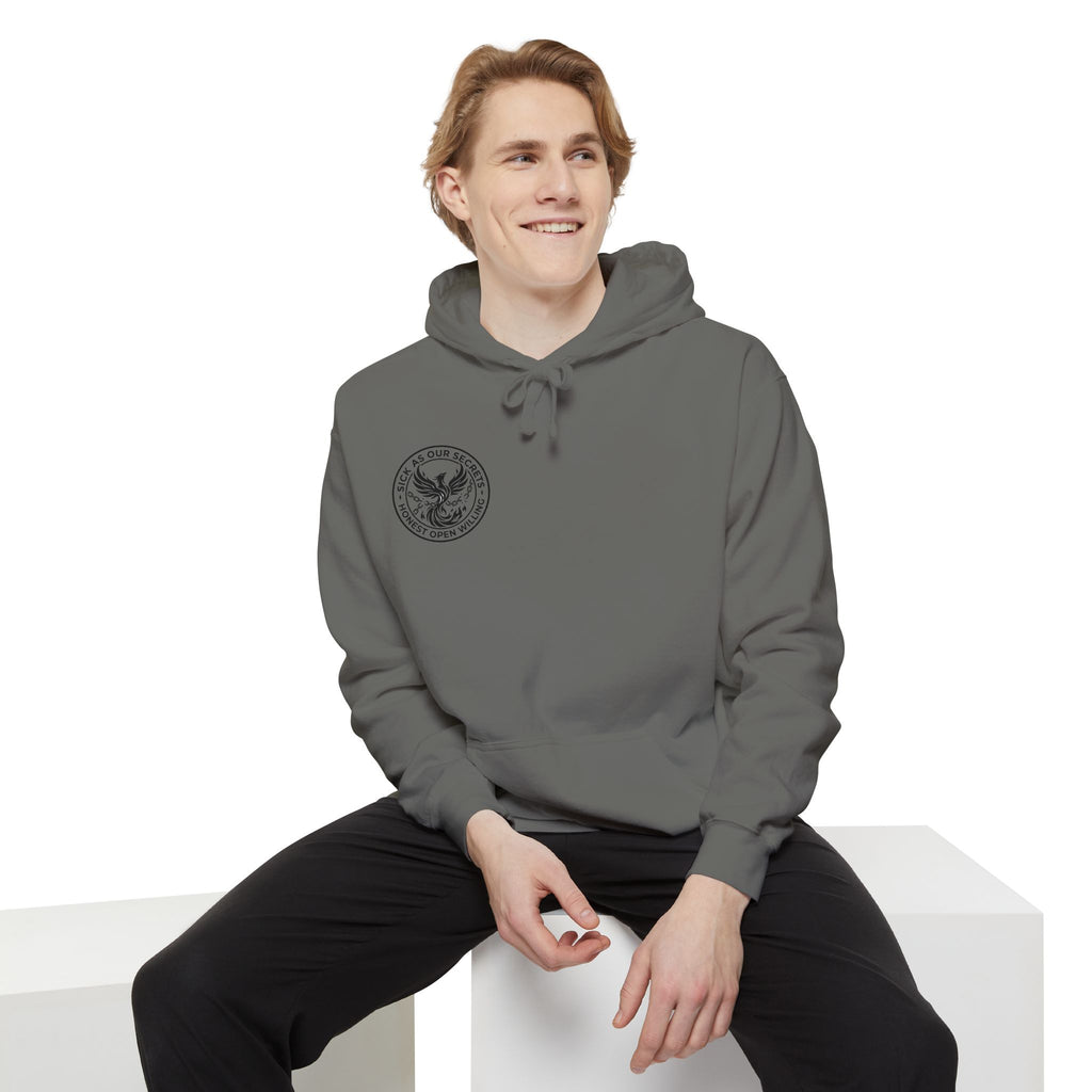 SAOS Rising Phoenix logo -- Recovery Pullover