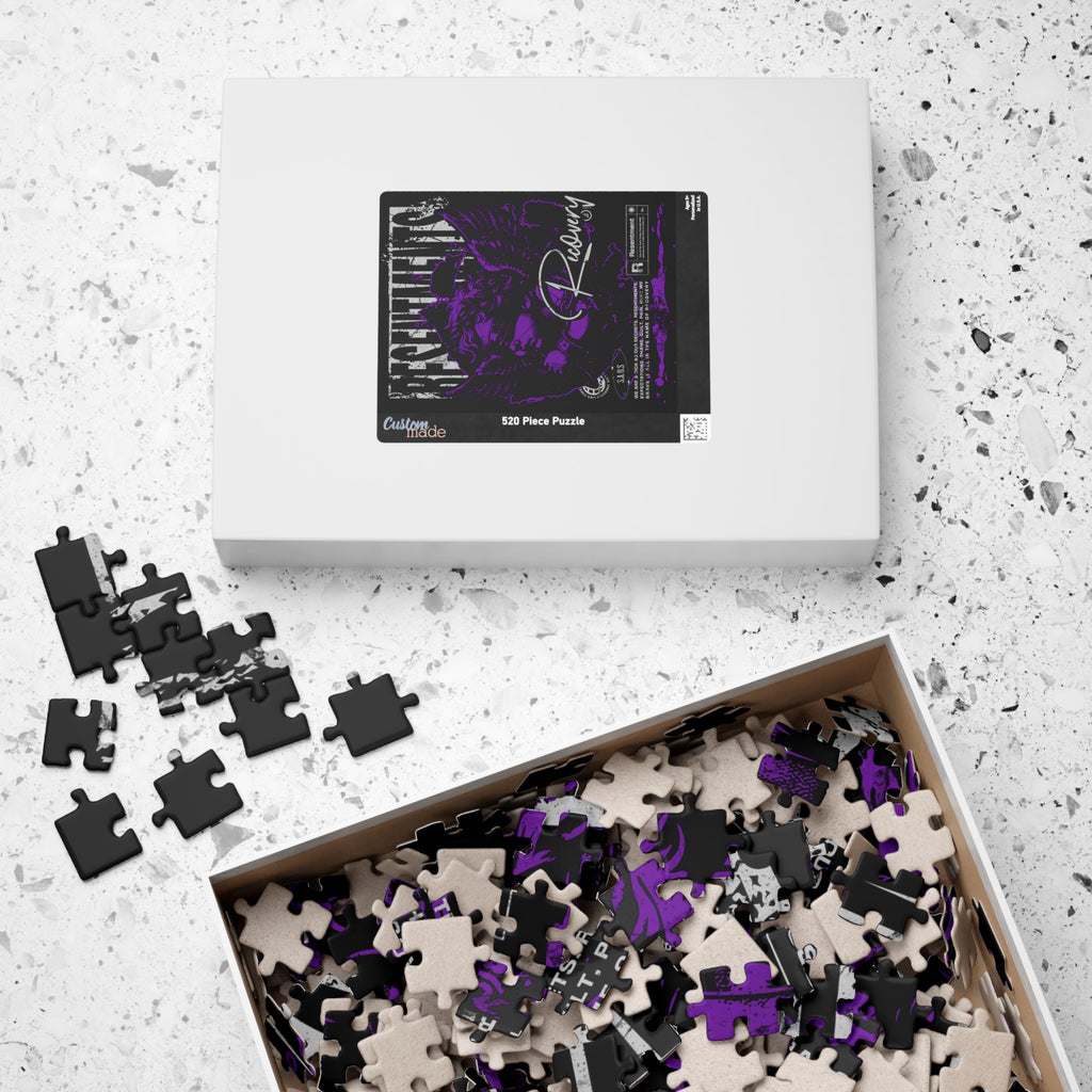 Recovery Angel Jigsaw Puzzle — Resentments Recovery 520-Piece Inspirational Puzzle