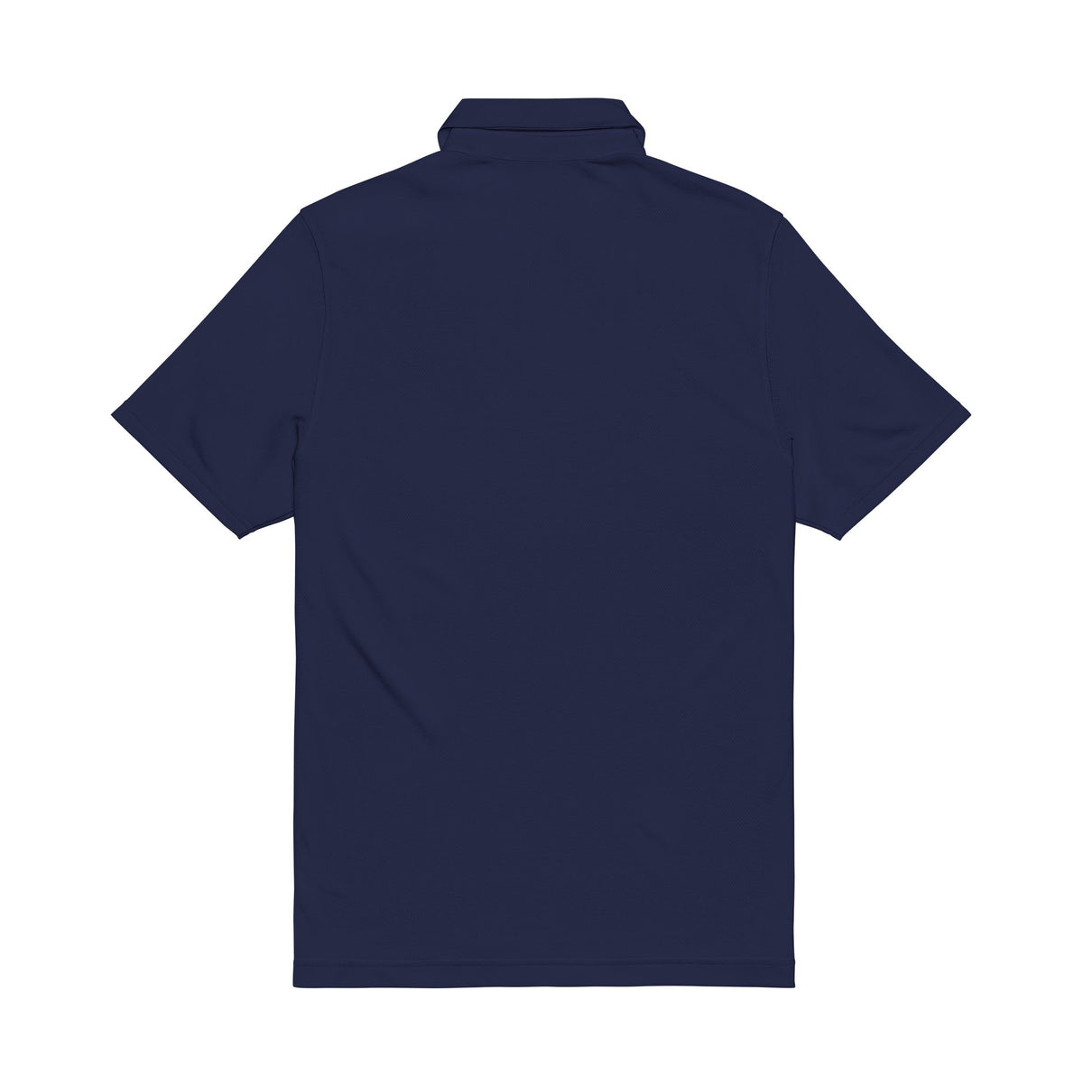 Embroidered Veterans recovery Black Men's Performance Polo