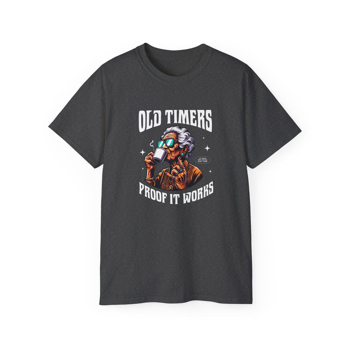 Old Timers "Proof It Works" Graphic Tee — Recovery Rocks