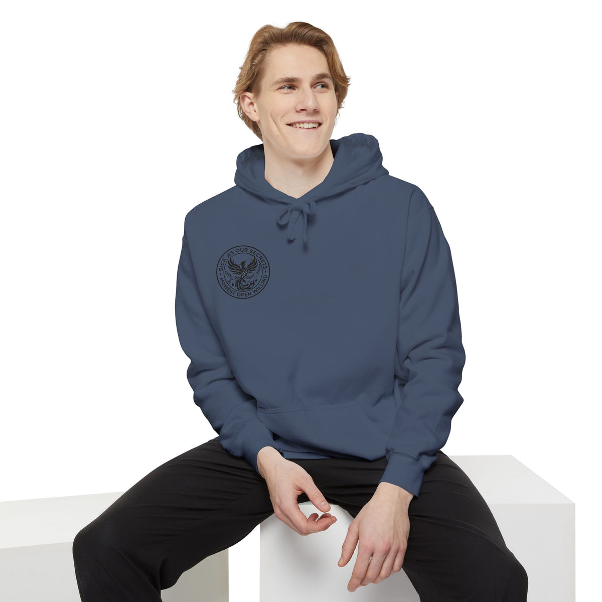 SAOS Rising Phoenix logo -- Recovery Pullover