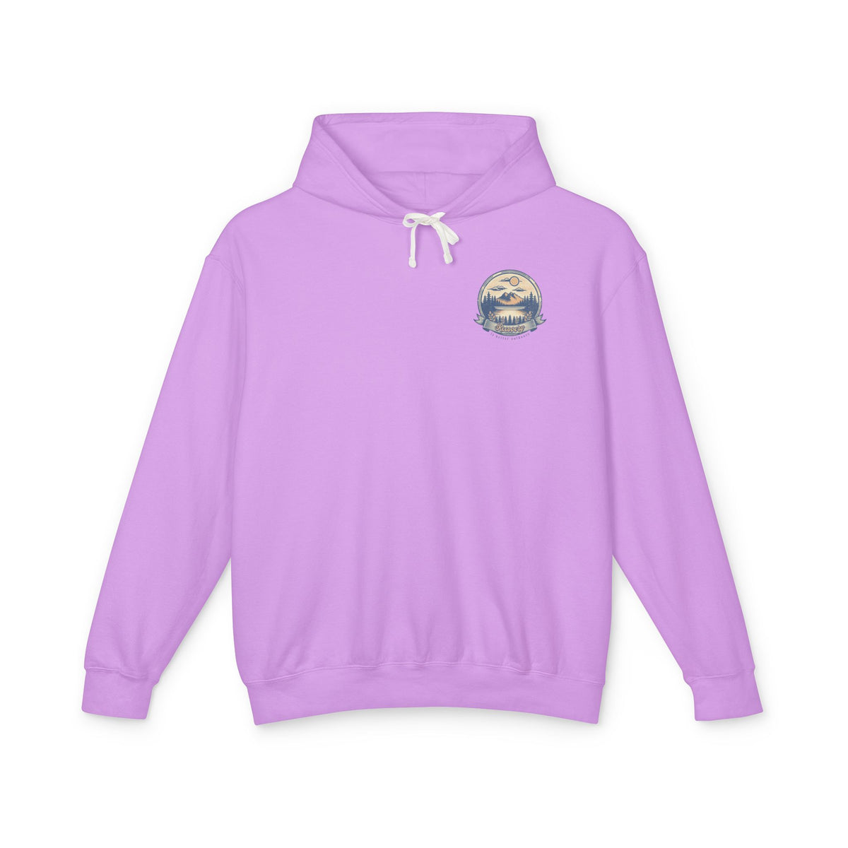 Hoodie — 'Recovery' Mountain Sunrise Graphic Hoodie