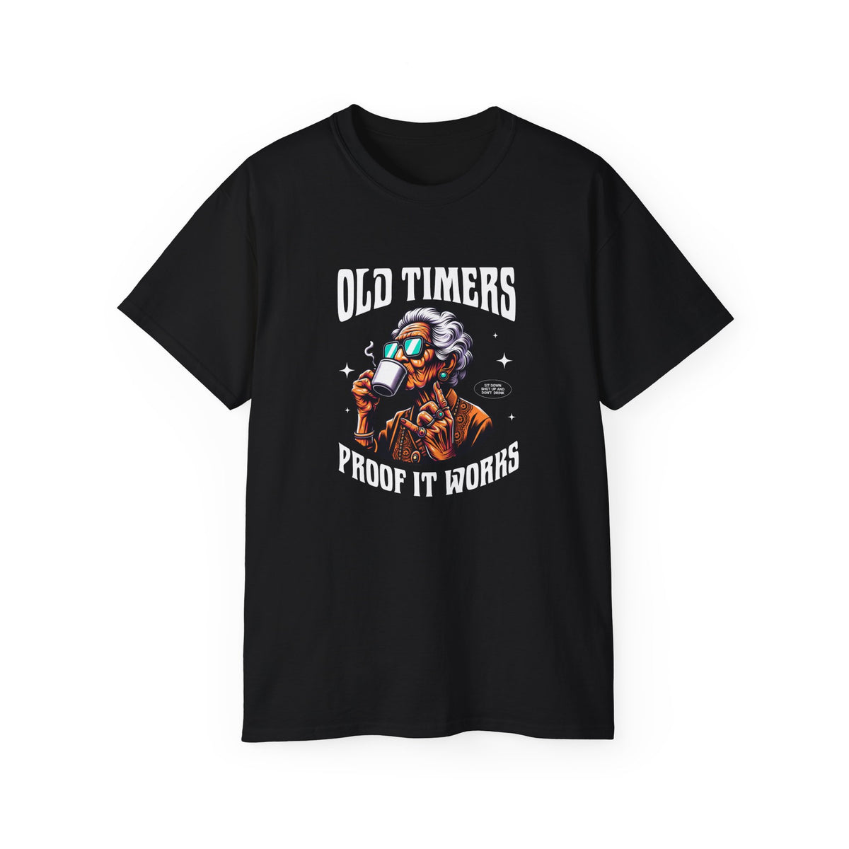 Old Timers "Proof It Works" Graphic Tee — Recovery Rocks