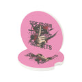 Soapstone Car Coaster — Resentments keep us sick, let go and recover