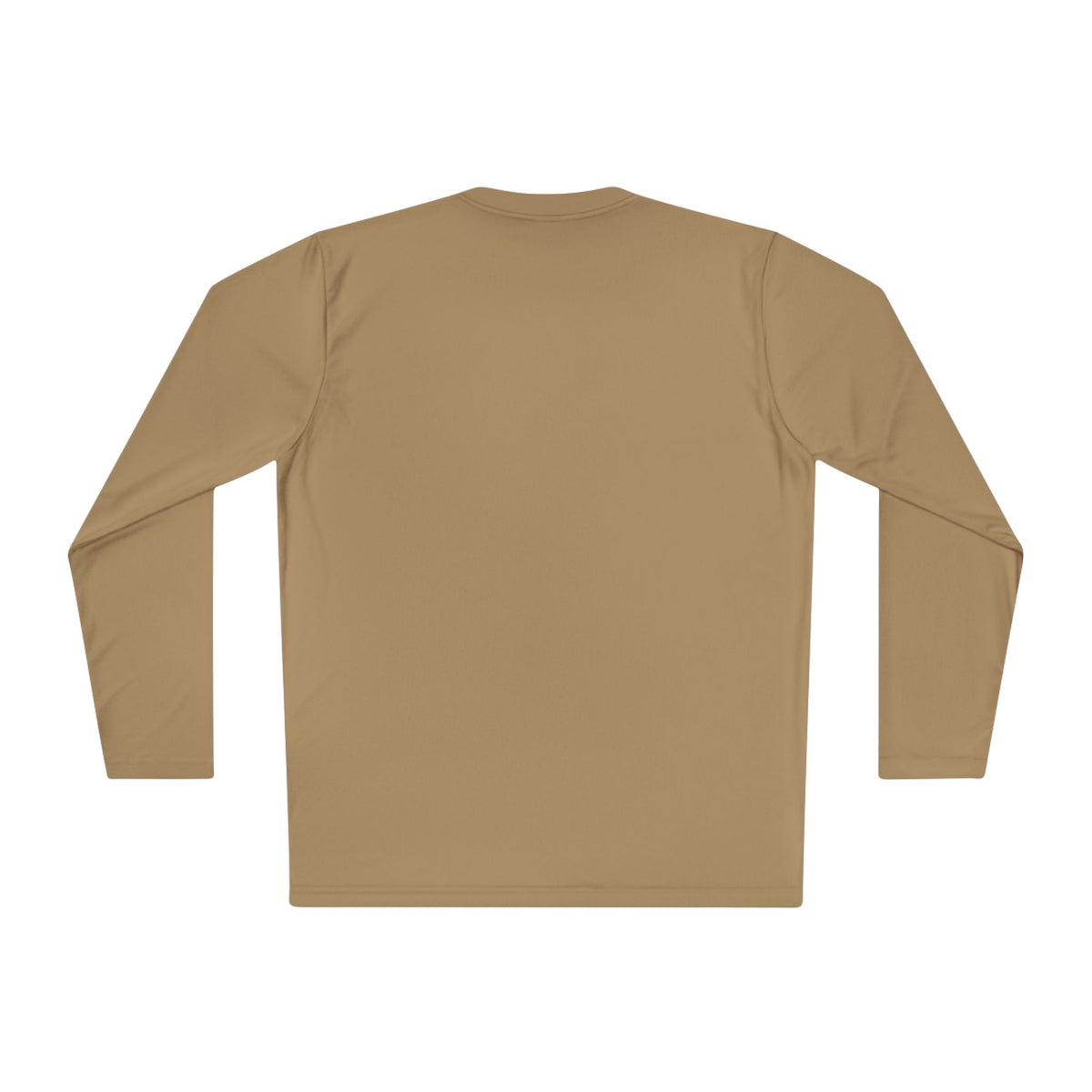 Long Sleeve Tee — Minimal Floral Crest Chest Graphic