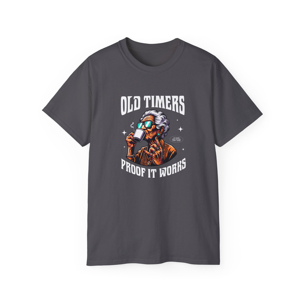 Old Timers "Proof It Works" Graphic Tee — Recovery Rocks