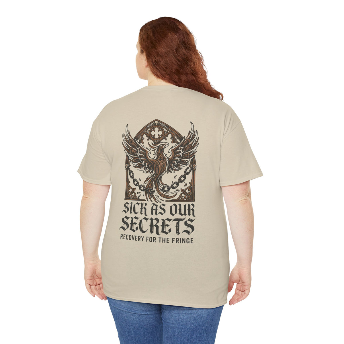 T-Shirt — "Sick As Our Secrets" Phoenix Recovery Graphic Tee