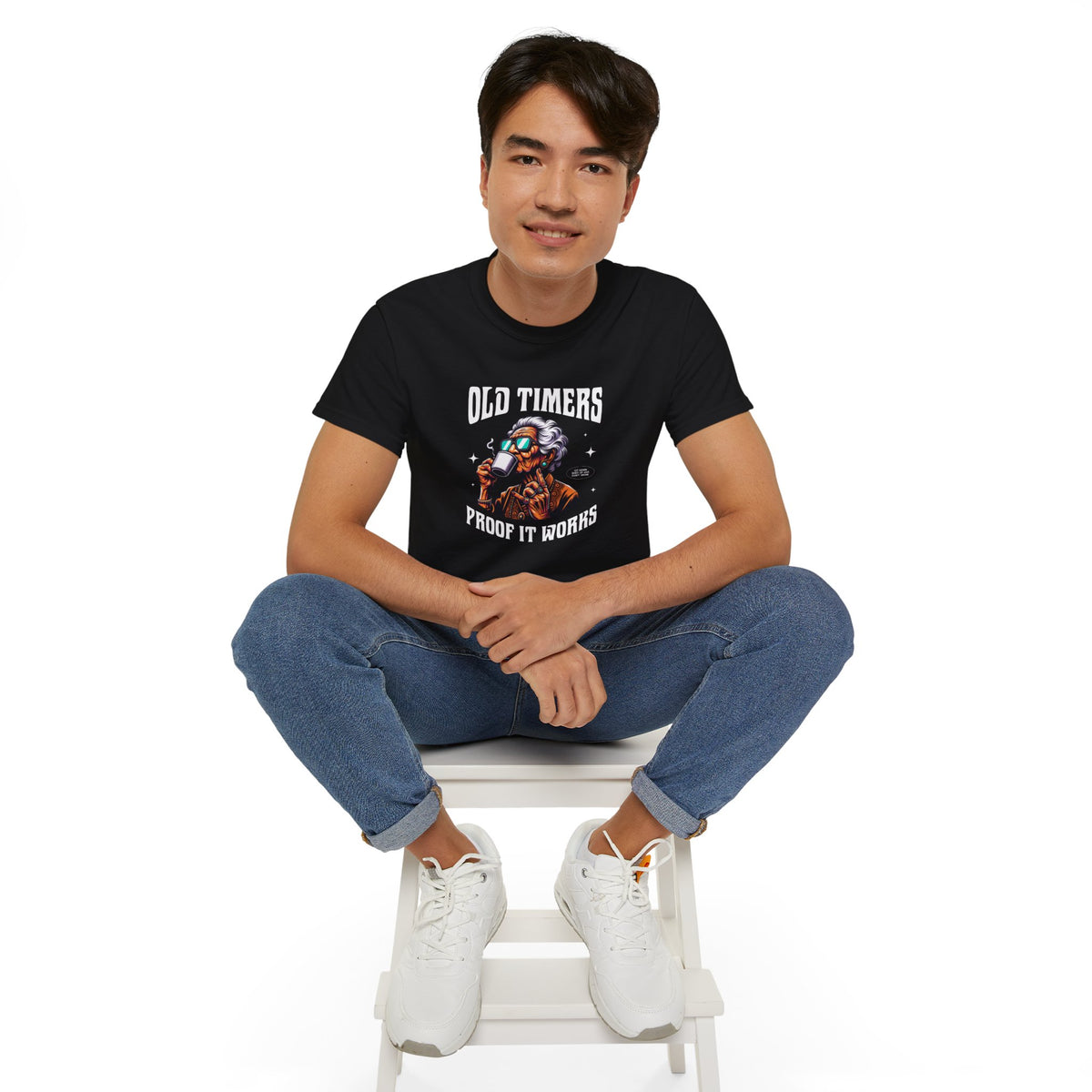 Old Timers "Proof It Works" Graphic Tee — Recovery Rocks
