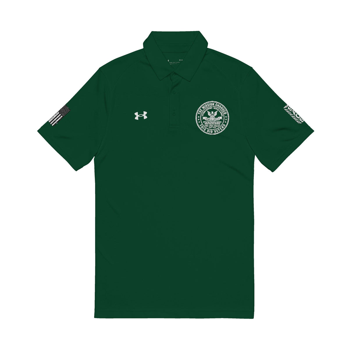 Veteran Recovery Polo Shirt — Tactical Seal Logo Performance Polo