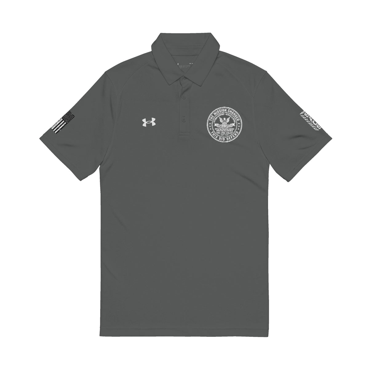 Veteran Recovery Polo Shirt — Tactical Seal Logo Performance Polo